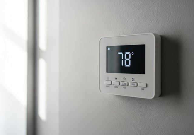 Report photo: thermostat reading